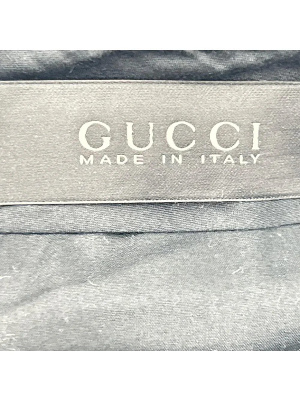 Gucci Black Wool Trousers Pants 44